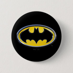 Batman Symbol Klassisches Logo Button