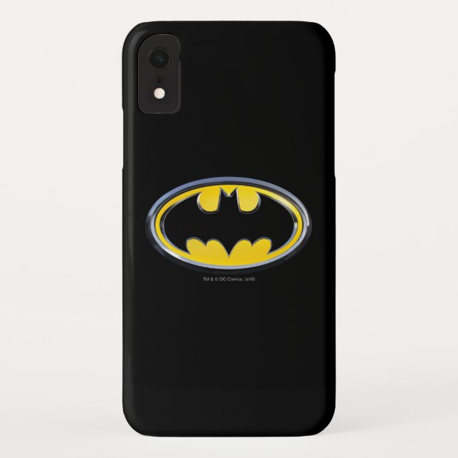 Batman Symbol | Klassisches Logo Case-Mate iPhone Hülle (Rückseite)