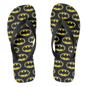Batman Symbol   Klassisches Logo Flip Flops