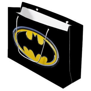 Batman Symbol Klassisches Logo Große Geschenktüte
