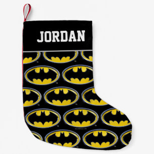 Batman Symbol Klassisches Logo Kleiner Weihnachtsstrumpf