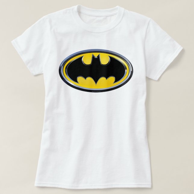 Batman Symbol | Klassisches Logo T-Shirt (Design vorne)