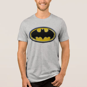Batman Symbol   Klassisches Logo Tri-Blend Shirt