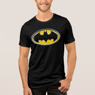 Batman Symbol   Klassisches Logo Tri-Blend Shirt