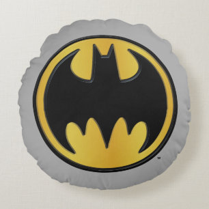 Batman Symbol   Klassisches Round-Logo Rundes Kissen