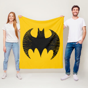 Batman Symbol Logo   Fleecedecke