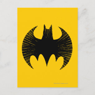 Batman Symbol Logo   Postkarte