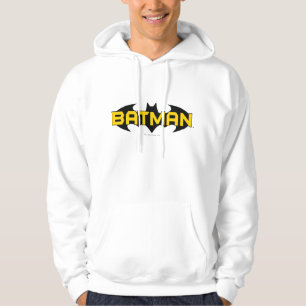 Batman Symbol Name Gelb/Schwarz Hoodie
