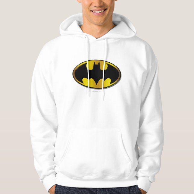Batman Symbol | Oval Gradient Logo Hoodie (Vorderseite)
