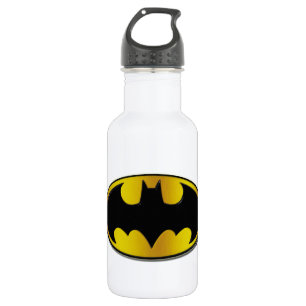 Batman Symbol   Oval Gradient Logo Trinkflasche