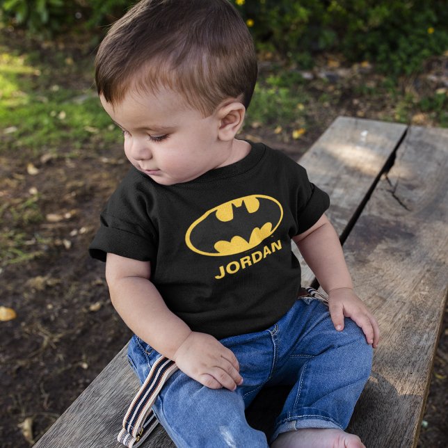 Batman Symbol | Oval Logo Baby T-shirt (Von Creator hochgeladen)