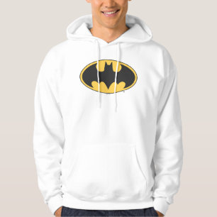 Batman Symbol   Oval Logo Hoodie