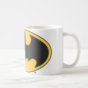 Batman Symbol   Oval Logo Kaffeetasse