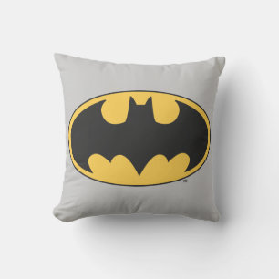 Batman Symbol   Oval Logo Kissen