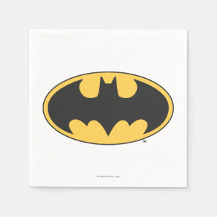 Batman Symbol   Oval Logo Serviette