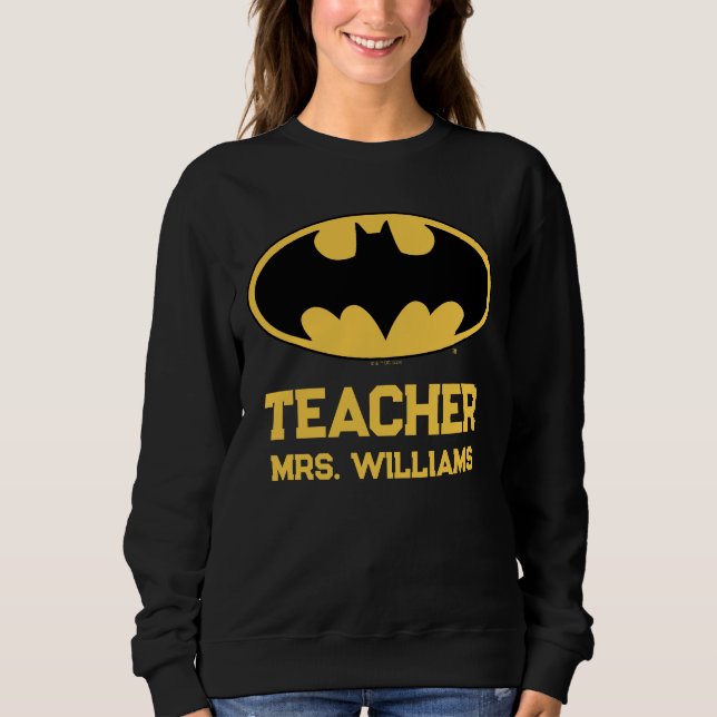 Batman Symbol | Oval Logo Sweatshirt (Vorderseite)