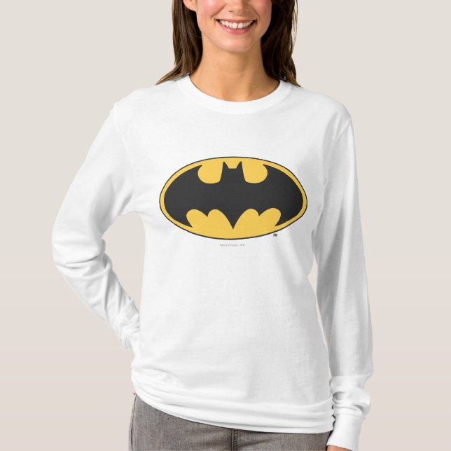 Batman Symbol | Oval Logo T-Shirt (Vorderseite)