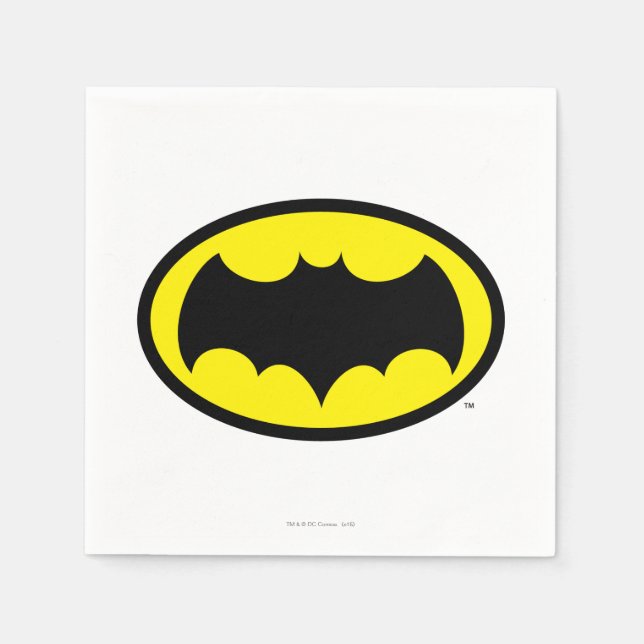Batman Symbol Serviette (Vorderseite)