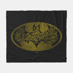 Batman Symbol   Skulpturen im Bat-Logo Fleecedecke