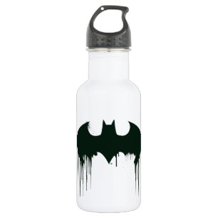 Batman Symbol Spraypainlogo Edelstahlflasche