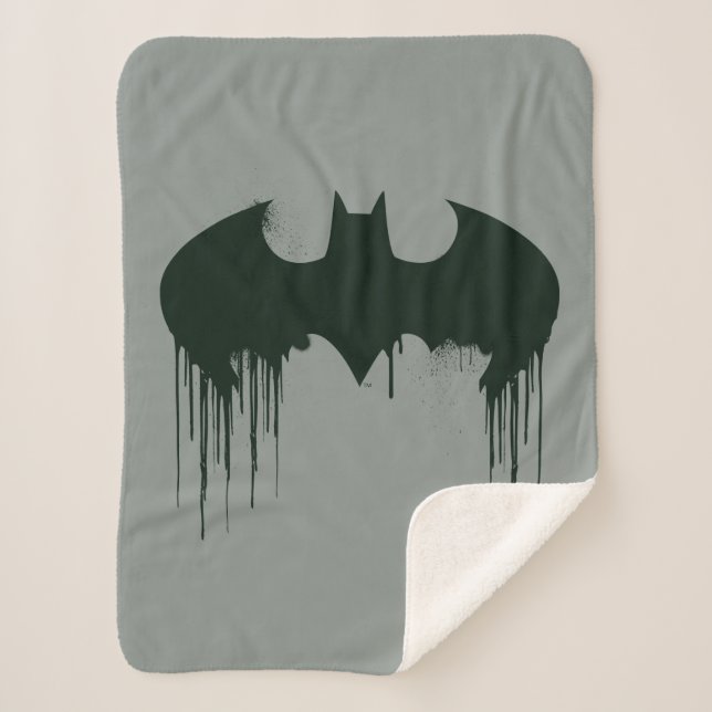 Batman Symbol | Spraypainlogo Sherpadecke (Vorderseite)