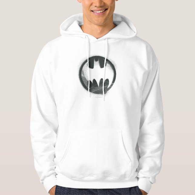 Batman Symbol | Spraysymbol-Logo Hoodie (Vorderseite)