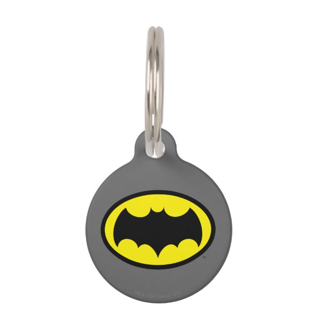 Batman Symbol Tiermarke (Vorderseite)