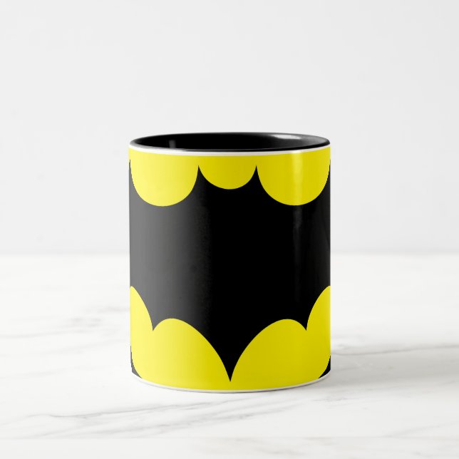 Batman Symbol Zweifarbige Tasse (Mittel)