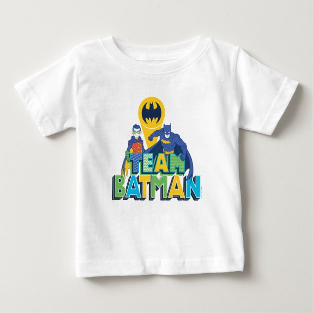 Batman | Team Batman Baby T-shirt (Vorderseite)