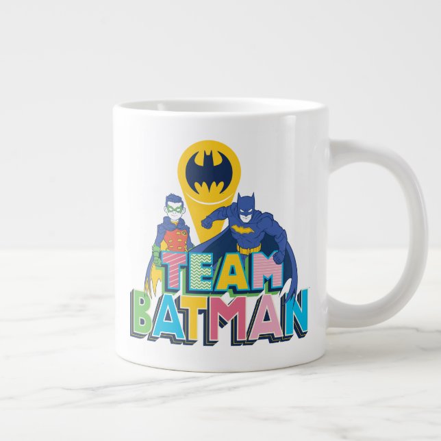 Batman | Team Batman Jumbo-Tasse (Rechts)