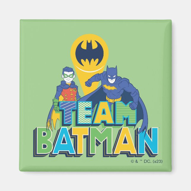 Batman | Team Batman & Robin Magnet (Vorne)