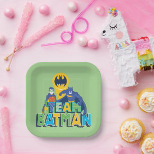 Batman Team Batman & Robin Pappteller