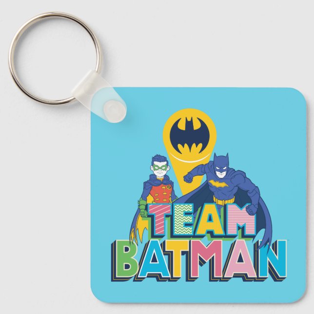 Batman | Team Batman Schlüsselanhänger (Vorderseite)