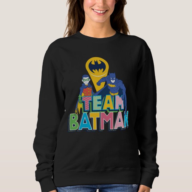 Batman | Team Batman Sweatshirt (Vorderseite)