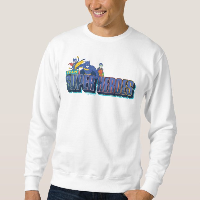 Batman | Team Super Heroes Sweatshirt (Vorderseite)