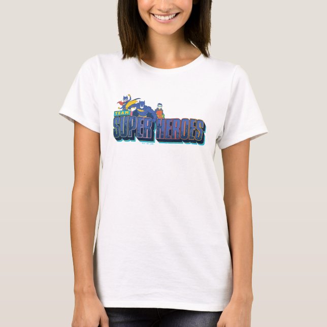 Batman | Team Super Heroes T-Shirt (Vorderseite)