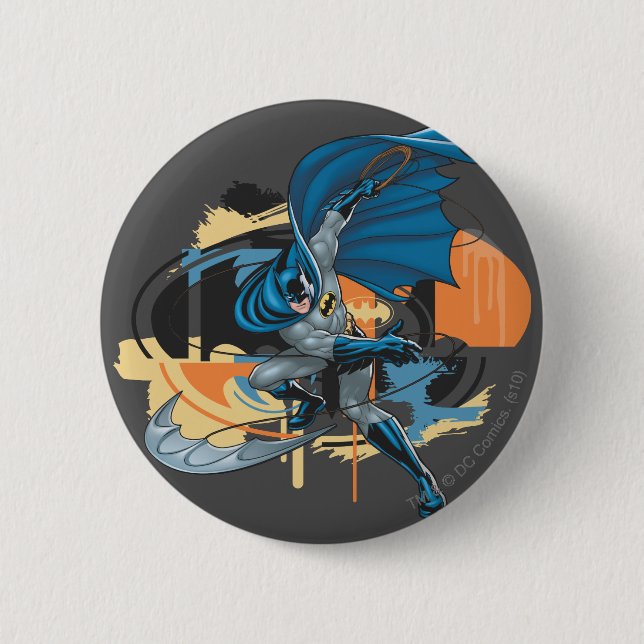 Batman Throw Button (Vorderseite)