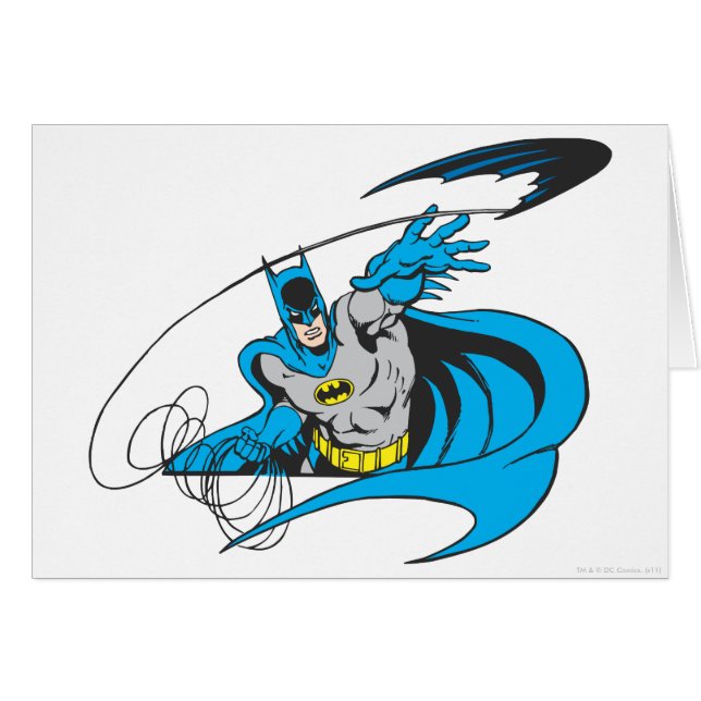 Batman Throws Batarang 3 (Vorderseite (Horizontal))