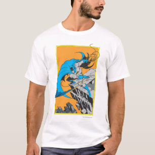 Batman Throws Batarang on Rooftop T-Shirt