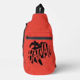 Batman-Tintenpinsel-Name Crossbody Bag