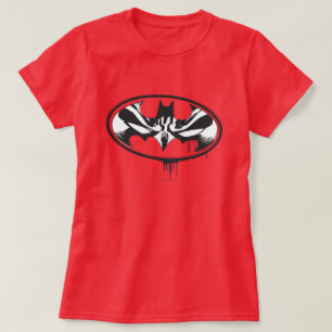 Batman-Tropfen-Logo T-Shirt
