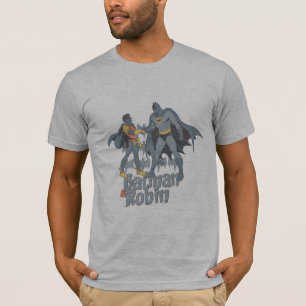 Batman und Robin bedrückte Grafik T-Shirt