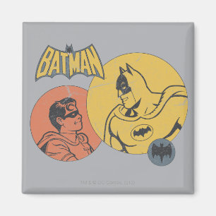Batman und Robin Graphic - gestört Magnet