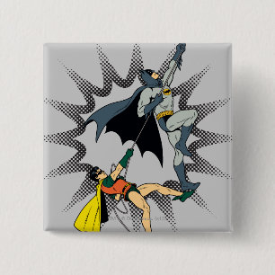 Batman und Robin steigen auf Button
