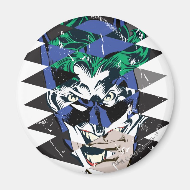 Batman und The Joker Collage Magnet (Vorne)