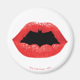 Batman Valentine   Becken - Lippen Magnet