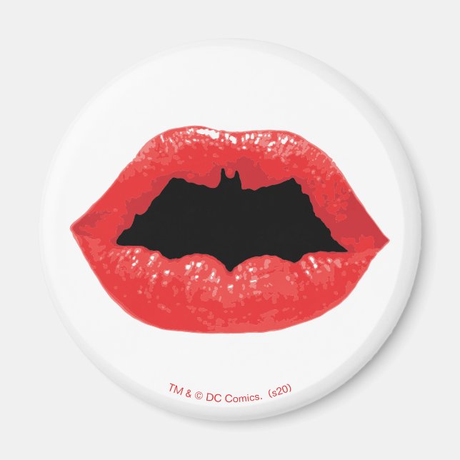 Batman Valentine | Becken - Lippen Magnet (Vorne)