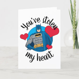Batman Valentine   Du hast mir das Herz gestohlen Feiertagskarte