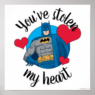 Batman Valentine   Du hast mir das Herz gestohlen Poster