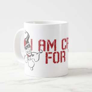 Batman Valentine   Joker & Harley - Crazy für Sie Jumbo-Tasse